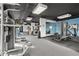 Fitness center with strength training and cardio equipment at 2575 Peachtree Ne Rd # 9G, Atlanta, GA 30305