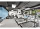 Well-equipped fitness center with treadmills and other machines at 2575 Peachtree Ne Rd # 9G, Atlanta, GA 30305