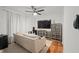 Comfortable media room with large TV and seating at 16 Ivy Ne Rdg, Atlanta, GA 30342