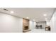 Finished basement with fireplace and wet bar at 790 Oakhaven Dr, Roswell, GA 30075