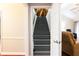 Stairs leading down to a finished basement at 790 Oakhaven Dr, Roswell, GA 30075