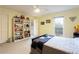 Bright bedroom with double doors and window at 790 Oakhaven Dr, Roswell, GA 30075