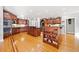 Spacious kitchen with a large island and stainless steel appliances at 19 Spring Lake Trl, White, GA 30184