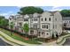 Beautiful townhome exteriors featuring landscaped yards, sidewalks, and community feel at 1980 Flying Scotsman Dr # 10, Kennesaw, GA 30144