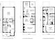 Detailed floor plan showcasing the layout of the terrace, first, and second floors of the property at 1980 Flying Scotsman Dr # 10, Kennesaw, GA 30144