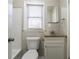Bathroom with a sink, a toilet and a shower and a granite countertop at 3234 Bluebird Ln, Decatur, GA 30032