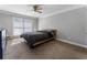 Bedroom with a ceiling fan and natural light at 1634 Ponce De Leon Ne Ave # 503, Atlanta, GA 30307