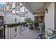 Private balcony with city views and potted plants at 175 15Th Ne St # 410, Atlanta, GA 30309