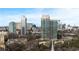 Aerial view showcasing the property's location and surrounding buildings at 2660 Peachtree Rd # 27E, Atlanta, GA 30305