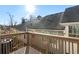 Private deck overlooks neighboring townhomes at 3607 Ginnis Sw Dr # 7, Atlanta, GA 30331