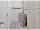 Laundry room with washer, dryer, and cabinets at 501 Olympic Way, Acworth, GA 30102