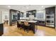 Modern kitchen featuring stainless steel appliances and hardwood floors at 521 E Wesley Ne Rd, Atlanta, GA 30305