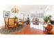 Spacious living room with hardwood floors and city views at 2499 Peachtree Ne Rd # 504, Atlanta, GA 30305