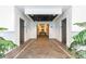 Building Lobby with two elevators and a herringbone tile floor at 2499 Peachtree Ne Rd # 504, Atlanta, GA 30305