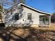 Side view of a gray Ranch home with a porch at 3991 Dabbs Bridge Rd, Acworth, GA 30101