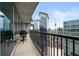 Spacious balcony with stunning city views at 1080 Peachtree Ne St # 3309, Atlanta, GA 30309