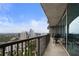 Stunning city skyline view from private balcony at 1080 Peachtree Ne St # 3309, Atlanta, GA 30309