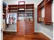 Large walk-in closet with ample shelving and hanging space at 1080 Peachtree Ne St # 3309, Atlanta, GA 30309