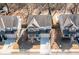 Aerial view of suburban homes with manicured lawns at 333 Gardens Of Harmony Dr, Canton, GA 30115