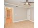 Bright bedroom with hardwood floors and ceiling fan at 407 Coleraine Se, Smyrna, GA 30080