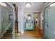 Bright entryway with hardwood floors and glass doors at 5236 Weatherwood Trce, Marietta, GA 30068