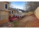 House backyard with deck, patio, and privacy fence at 3815 Landcraf Cv, Decatur, GA 30034