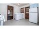 Laundry area with washer, dryer, and access to backyard at 2283 Country Club Sw Ln, Atlanta, GA 30311