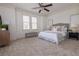 Spacious bedroom with ceiling fan and neutral decor at 301 Fortune Ne St, Atlanta, GA 30312