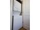 Convenient laundry closet with stacked washer and dryer at 301 Fortune Ne St, Atlanta, GA 30312