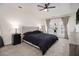 Large main bedroom with a king-size bed and plenty of natural light at 537 N Cedar N Ct, Riverdale, GA 30274