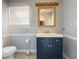 Small bathroom with vanity and toilet at 5912 Jacobs Rd, Acworth, GA 30102