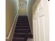 Carpeted staircase leading to the upper level at 115 The Falls Blvd, Covington, GA 30016