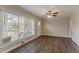 Living room featuring hardwood floors and neutral wall tones at 1937 Windsor Sw Dr, Atlanta, GA 30311