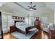 Spacious main bedroom with hardwood floors and large windows at 2976 Cambridge Hill Dr, Dacula, GA 30019