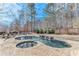 Stunning pool and spa with a water feature at 2976 Cambridge Hill Dr, Dacula, GA 30019