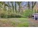 Large backyard with lush greenery and wooded area at 3490 Turner Heights Dr, Decatur, GA 30032