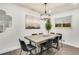 Bright dining room featuring a large wooden table at 3490 Turner Heights Dr, Decatur, GA 30032