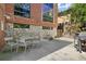 Outdoor patio with seating and grill at 1065 United Se Ave # 101, Atlanta, GA 30316