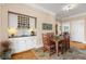 Dining area featuring a wine rack, granite countertop and adjacent access to the living area at 1316 North Ne Ave, Atlanta, GA 30307