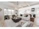 Modern living room with open floor plan and stylish furniture at 17 Rockyford Ne Rd, Atlanta, GA 30317