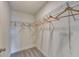 Spacious closet with wire shelving and plenty of hanging space at 1934 Asher Ln # 060, Conyers, GA 30013