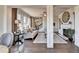 View of living room from breakfast nook with hardwood floors at 1934 Asher Ln # 060, Conyers, GA 30013