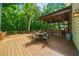 Large deck with pergola, outdoor kitchen, and seating area at 2010 Sturbridge Ln, Buford, GA 30519