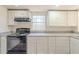 Well-lit kitchen featuring white cabinets and modern appliances; includes a black oven at 161 Adair Se Ave, Atlanta, GA 30315
