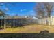 Private backyard with wooden fence at 2675 Park Ave, Austell, GA 30106