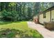 Large backyard with patio, providing extra outdoor space at 4291 Lamar St, Decatur, GA 30035