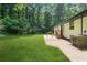 Large backyard with patio, providing extra outdoor space at 4291 Lamar St, Decatur, GA 30035