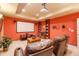 Home theater with large screen, recliners, and beverage bar at 101 Chestnut Dr, Canton, GA 30114
