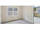 Simple dining area with carpeted floor at 1820 Arkose Dr, Atlanta, GA 30316