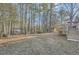 Wooded backyard with spacious deck at 2536 Nw Ridgecrest Dr Nw, Kennesaw, GA 30152